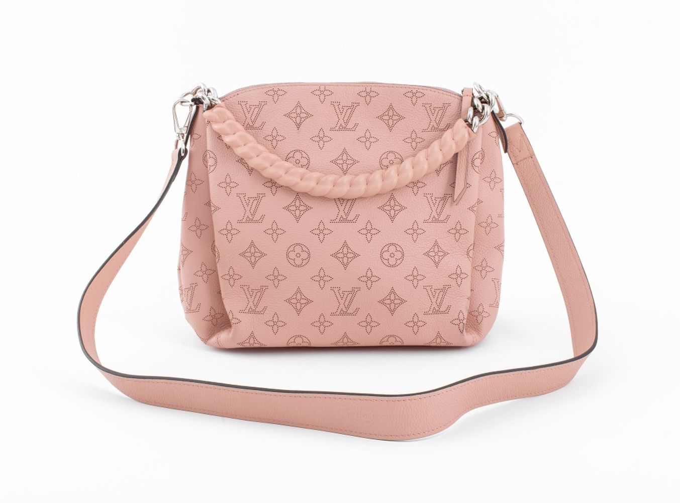 LOUIS VUITTON PINK MAHINA LEATHER