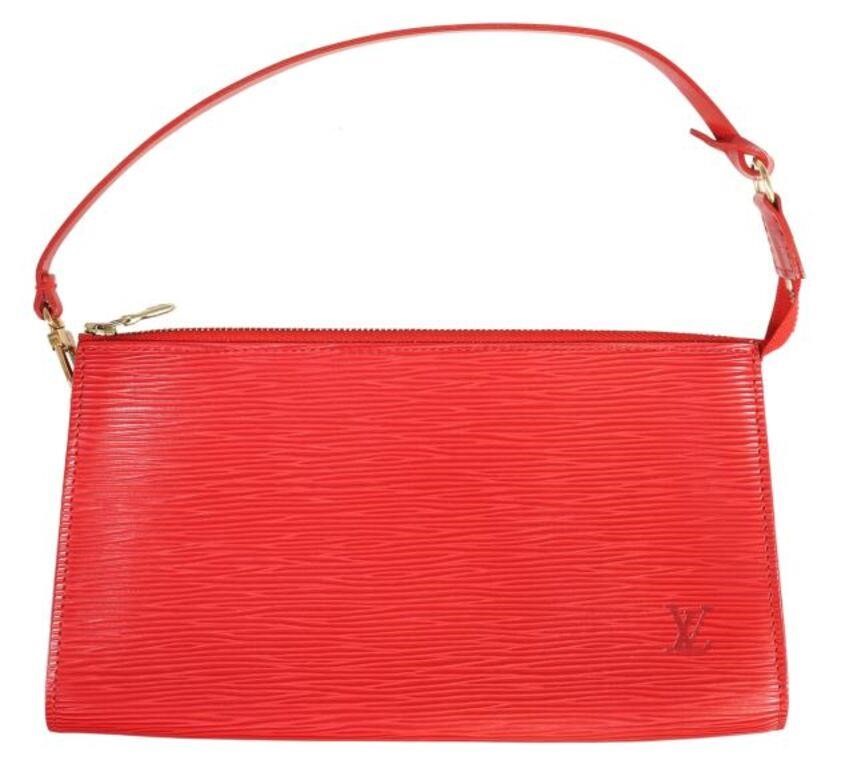 LOUIS VUITTON RED EPI LEATHER