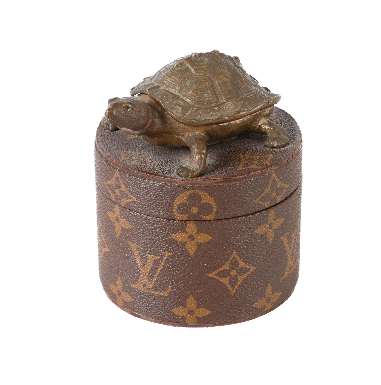LOUIS VUITTON ROUND LEATHER