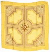 LOUIS VUITTON SILK SCARF, 'DEC