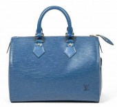 LOUIS VUITTON 'SPEEDY 25' BLUE