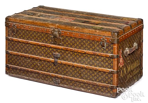 LOUIS VUITTON STEAMER TRUNK,