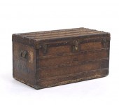 LOUIS VUITTON STEAMER TRUNK, C
