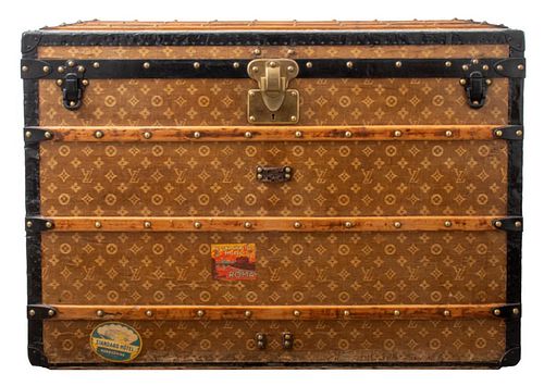 LOUIS VUITTON STEAMER TRUNK,
