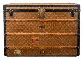 LOUIS VUITTON STEAMER TRUNK, E