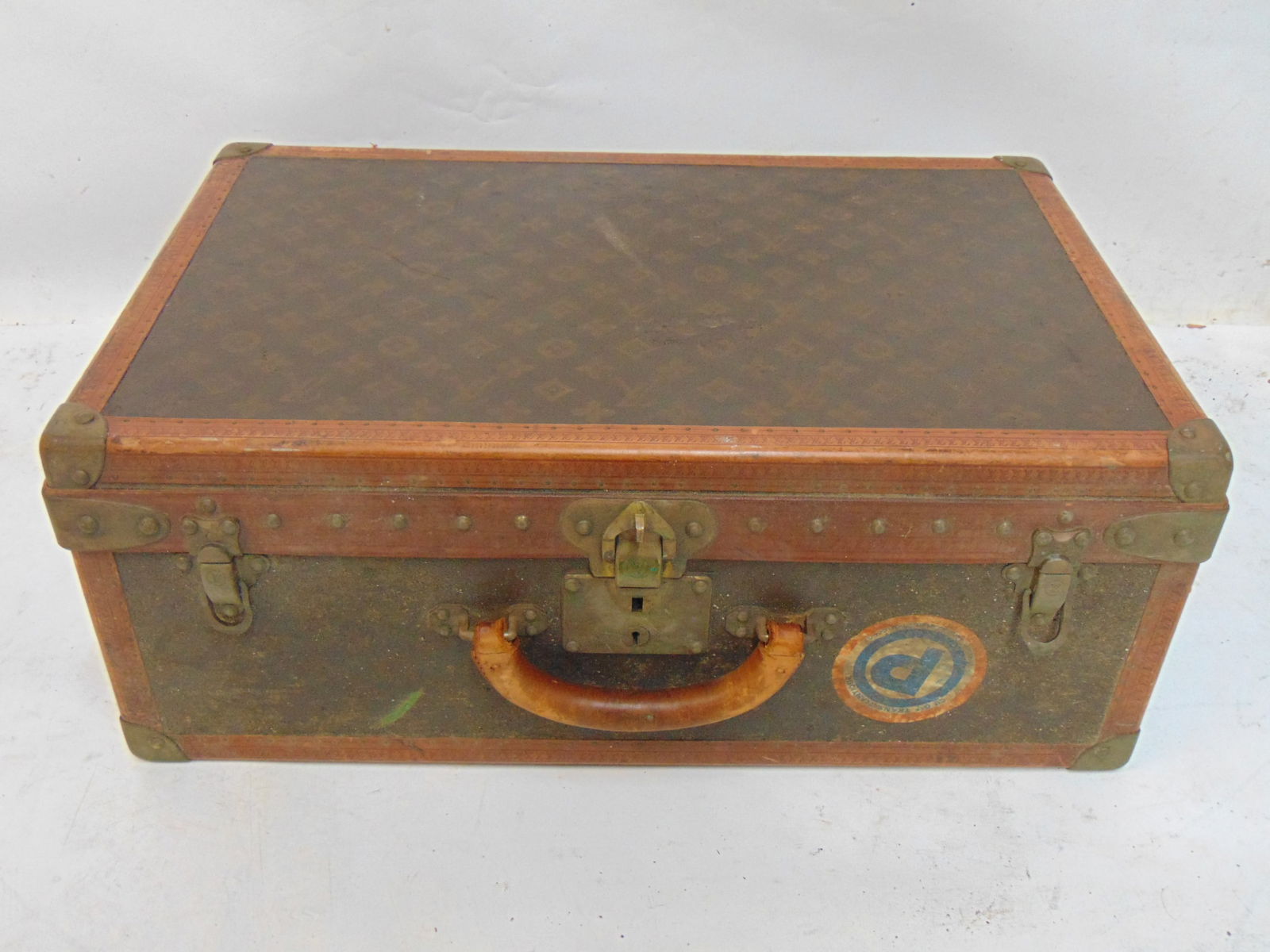 LOUIS VUITTON SUITCASE, VINTAGE