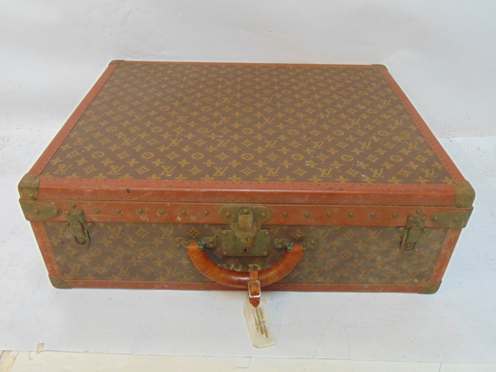 LOUIS VUITTON SUITCASE, VINTAGE