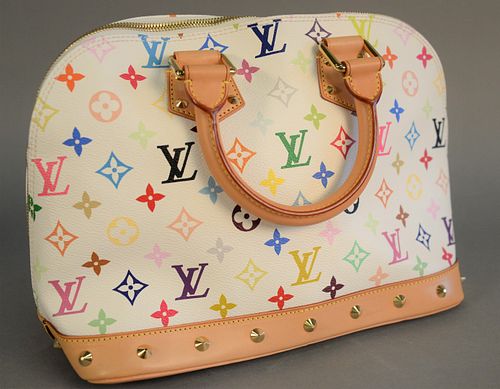 LOUIS VUITTON WHITE MONOGRAMMED