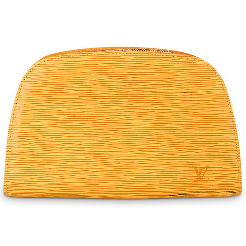 LOUIS VUITTON YELLOW EPI DAUPHINE