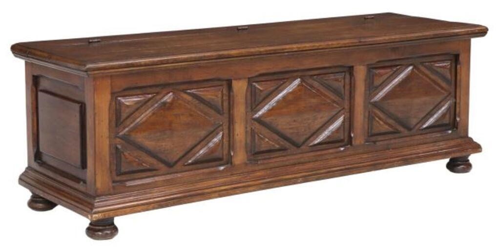 LOUIS XIII STYLE PANELED COFFER/