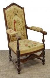 LOUIS XIII STYLE TAPESTRY UPHO