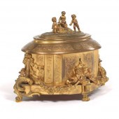 LOUIS XIV D'ORE BRONZE PUTTI J