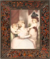 LOUIS XIV STYLE BOULLE PICTURE