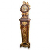 LOUIS XIV STYLE BRONZE & WOOD