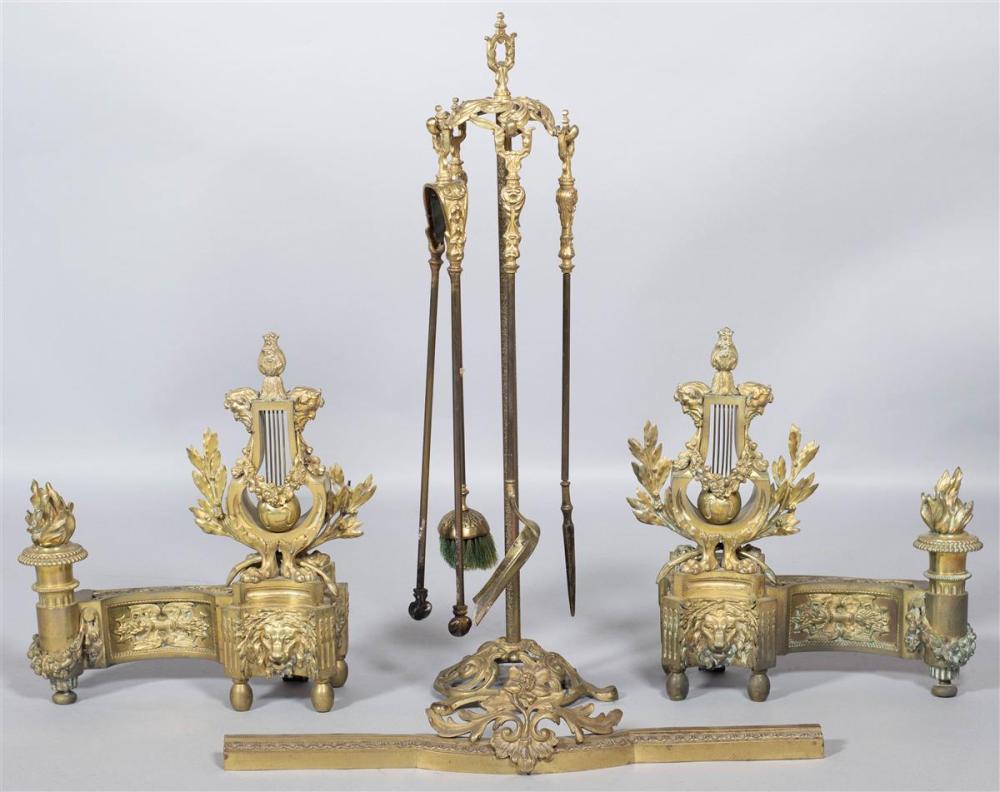 LOUIS XIV STYLE CHENETS AND