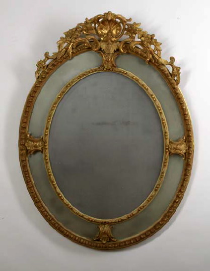 Louis XIV-Style Giltwood Looking