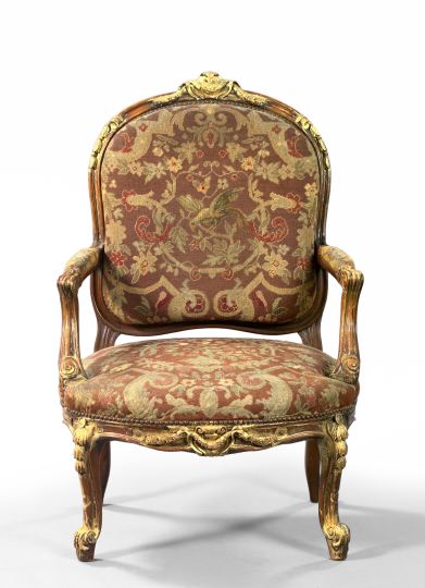Louis XIV-Style Mahogany and