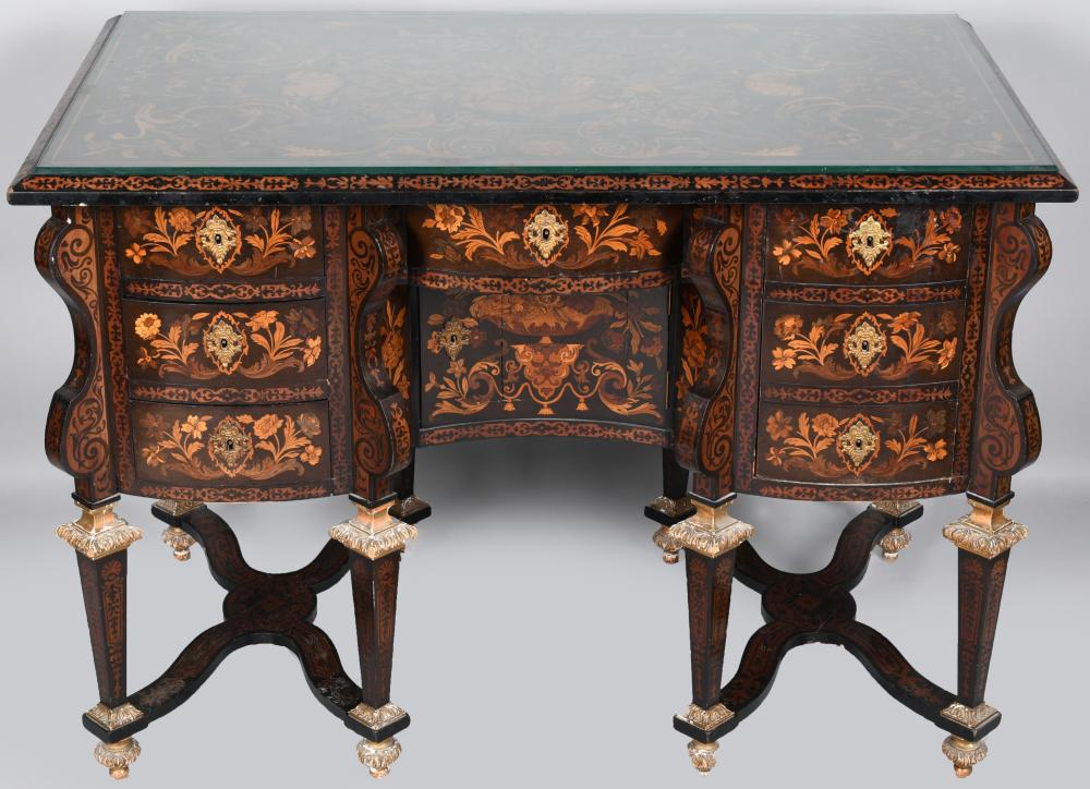 LOUIS XIV STYLE PARCEL-GILT