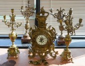 LOUIS XIV-XVI STYLE PATINATED