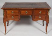 LOUIS XV BRONZE MOUNTED INLAID