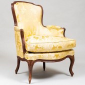 LOUIS XV CARVED BEECHWOOD BERG