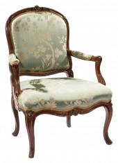 LOUIS XV CARVED BEECHWOOD FAUT