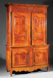 LOUIS XV CARVED FRUITWOOD BUFF