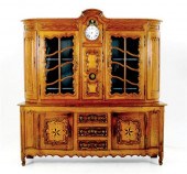 Louis XV carved oak vaisselier