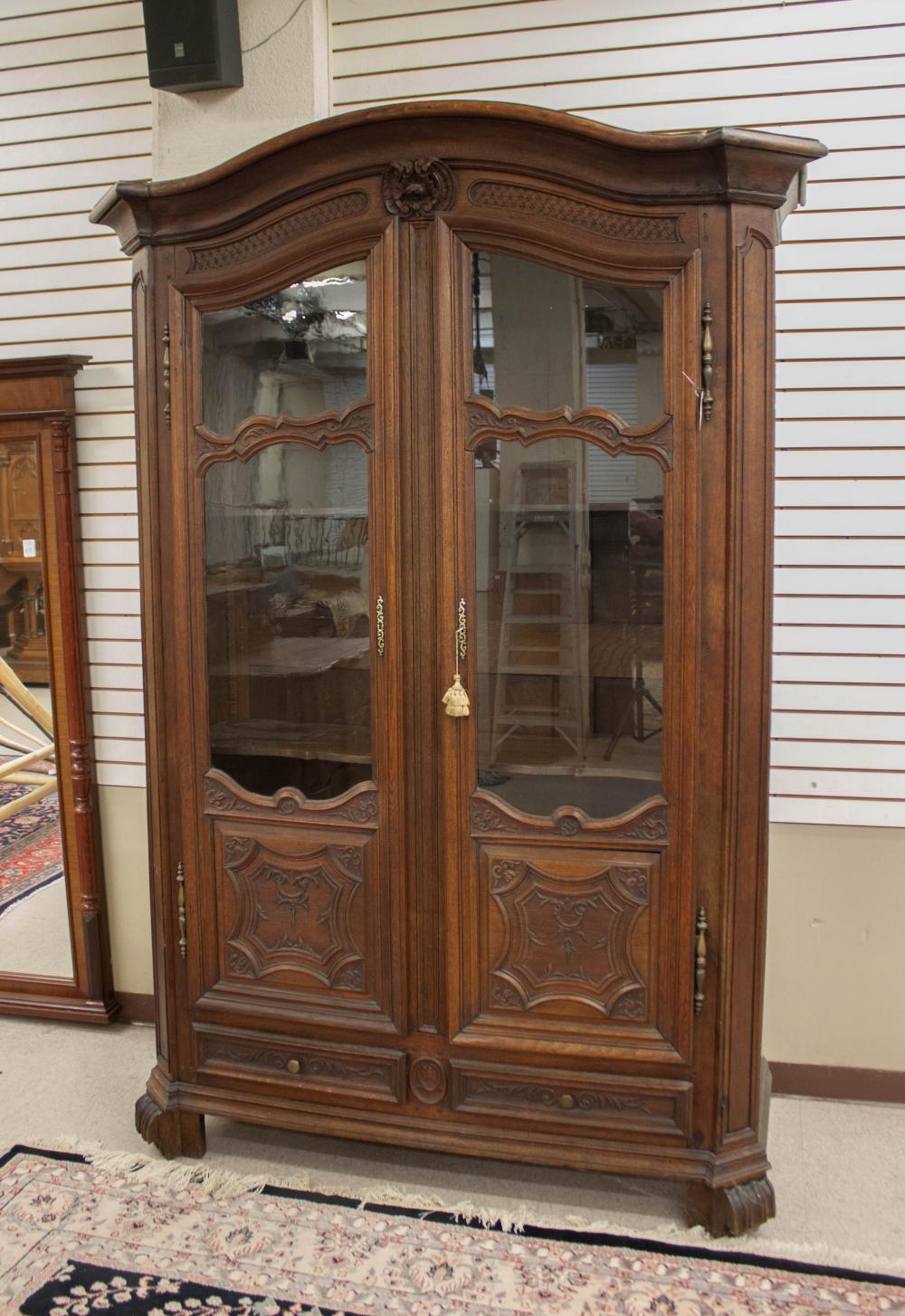 LOUIS XV DOUBLE-DOOR ARMOIRELOUIS