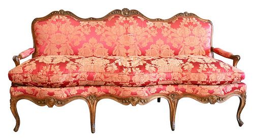 LOUIS XV FRENCH SOFALouis XV French