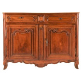 LOUIS XV FRUITWOOD BUFFET, 18T