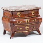 LOUIS XV GILT-BRONZE MOUNTED K