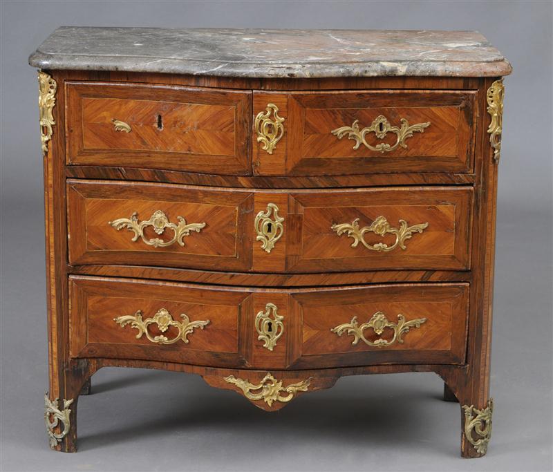 LOUIS XV GILT-BRONZE-MOUNTED