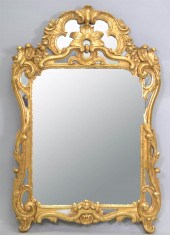 LOUIS XV GILTWOOD MIRRORLOUIS