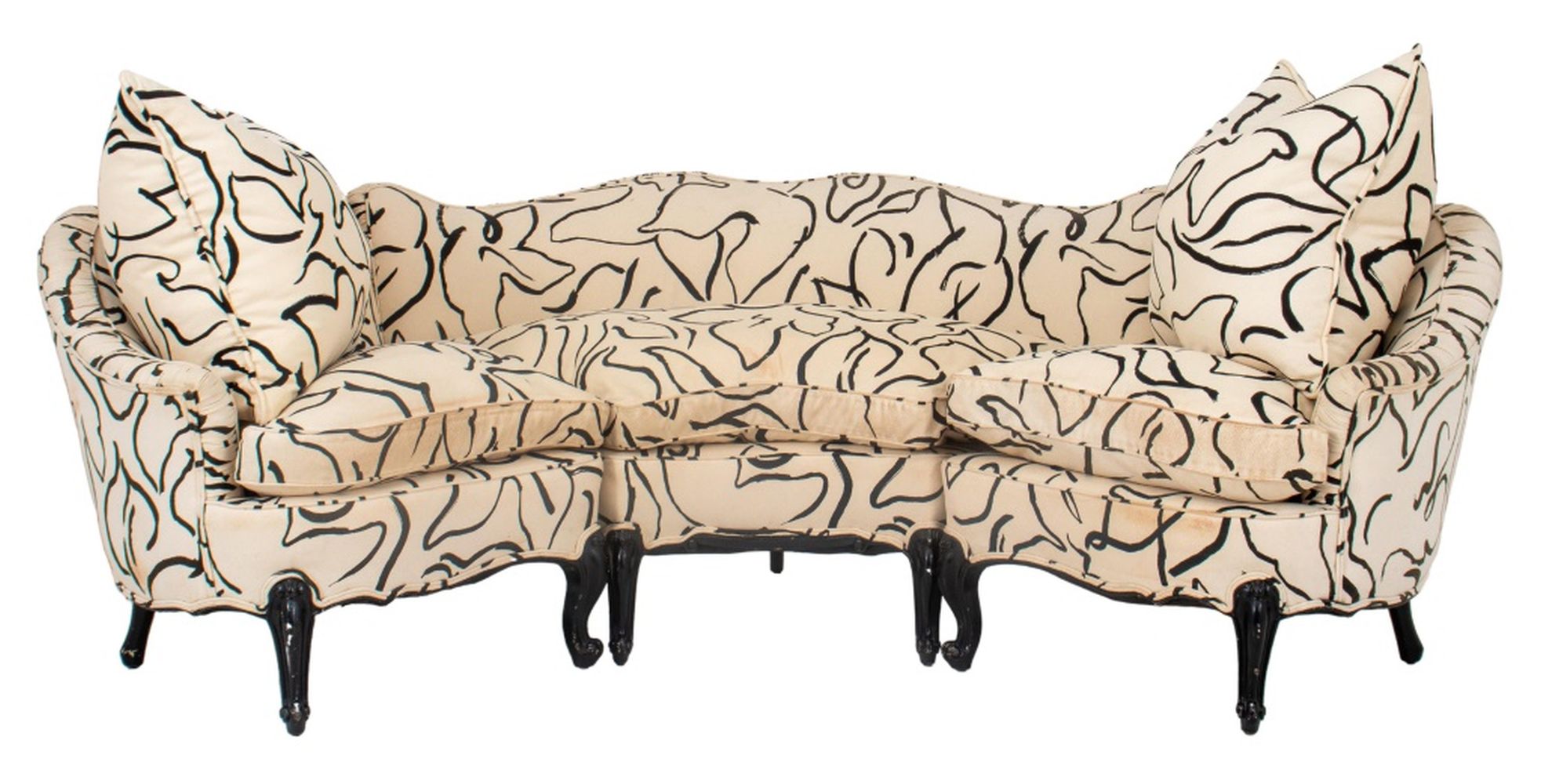 LOUIS XV MANNER SEMICIRCULAR