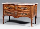 Louis XV marble-top commode, m