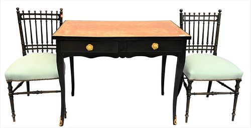 LOUIS XV ORMOLU MOUNTED BLACK