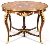 LOUIS XV ORMOLU MOUNTED CENTER