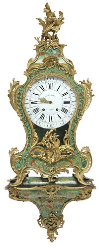 LOUIS XV ORMOLU-MOUNTED GREEN