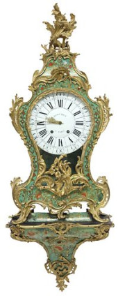 LOUIS XV ORMOLU-MOUNTED GREEN