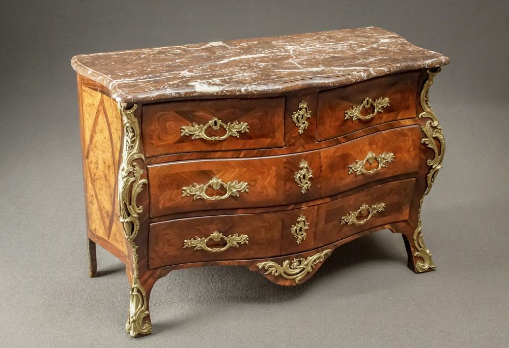 LOUIS XV ORMOLU MOUNTED KINGSWOOD