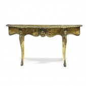 LOUIS XV PAINTED AND ORMOLU MO