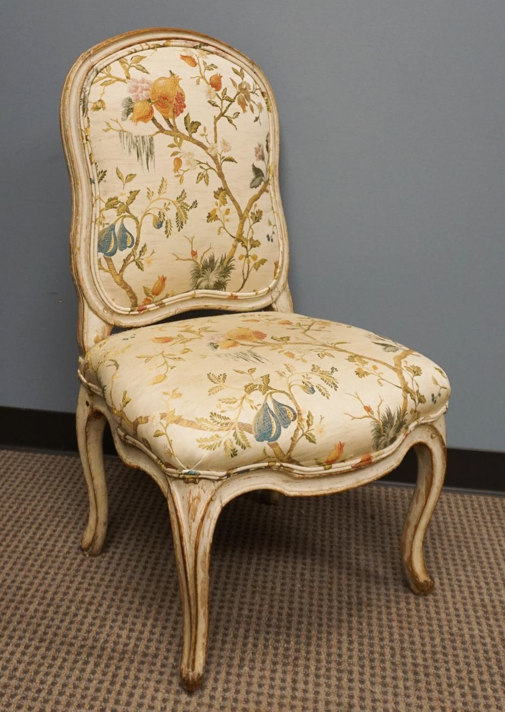LOUIS XV PAINTED BEECHWOOD