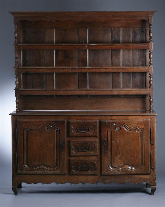LOUIS XV PROVINCIAL OAK BUFFET A