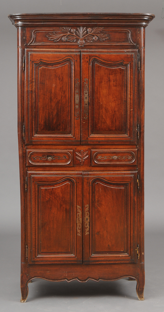 LOUIS XV PROVINCIAL STEEL-MOUNTED