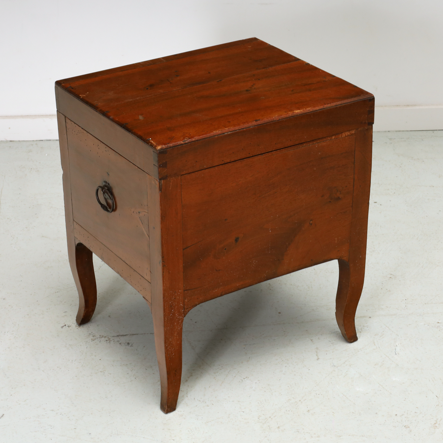 LOUIS XV PROVINCIAL WALNUT SALT BOX