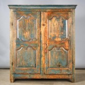 LOUIS XV QUÉBEC PINE ARMOIREAn