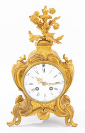 LOUIS XV REVIVAL ORMOLU MANTLE