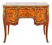 LOUIS XV REVIVAL PARQUETRY VAN