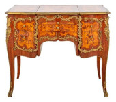 LOUIS XV REVIVAL PARQUETRY VAN